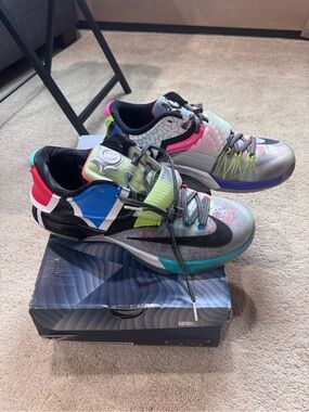 Nike KD 7 "What The" sneaker Size 9
